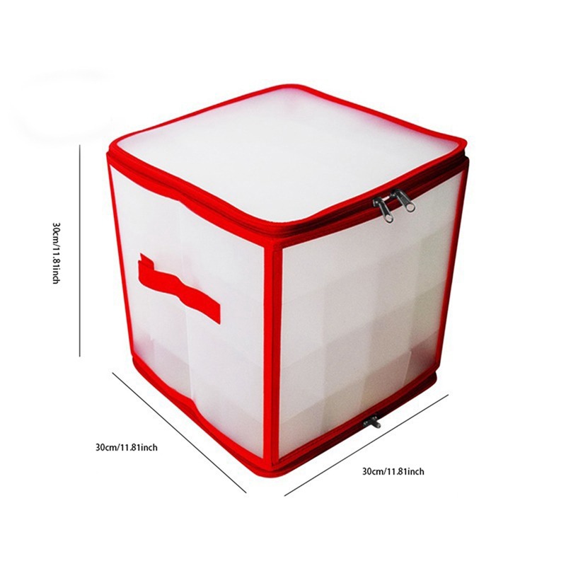 Baubles Storage Box, Xmas Tree Decorations Organizer, Christmas Balls Storage, Bauble Storage Divider, Toys Storage Box