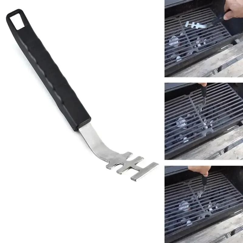Heat Resistant Grill Grate Lifter Tool BBQ Cooking Accessories