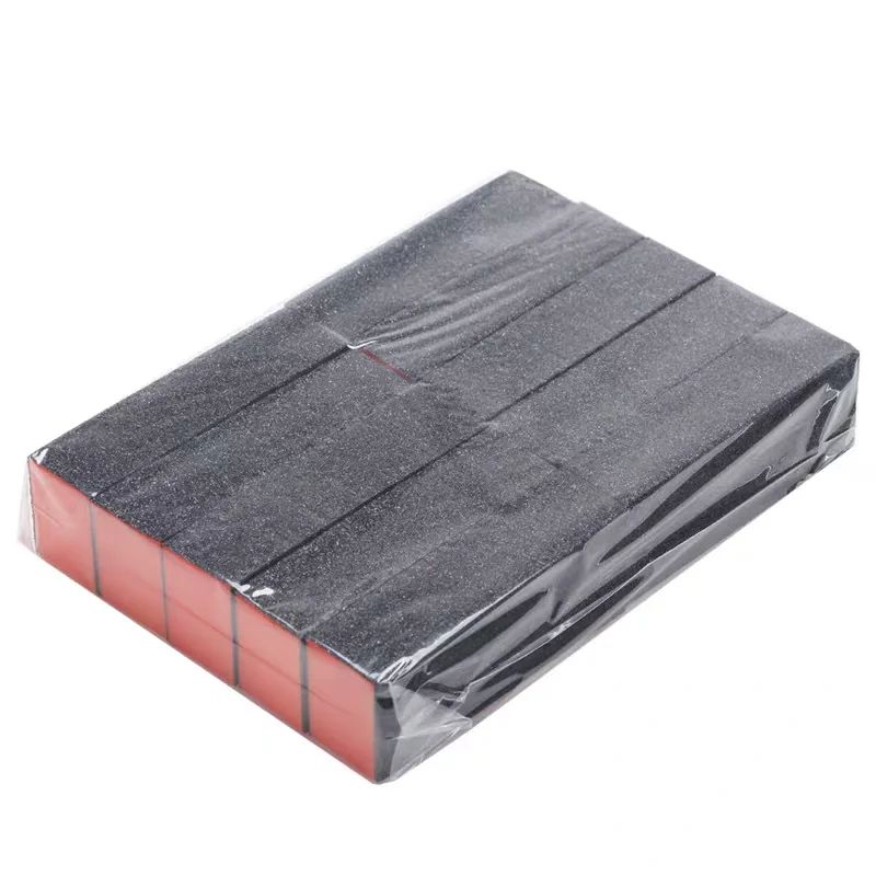 Sponge Nail Buffer Blocks 3 Way Nail Polishing Manicure Set 100 Pack