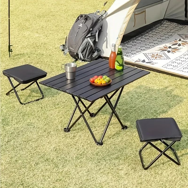 Ultralight Folding Camping Chair Stool – Portable Outdoor Picnic & Fishing Seat, Compact Travel Chair for Hiking & Campi