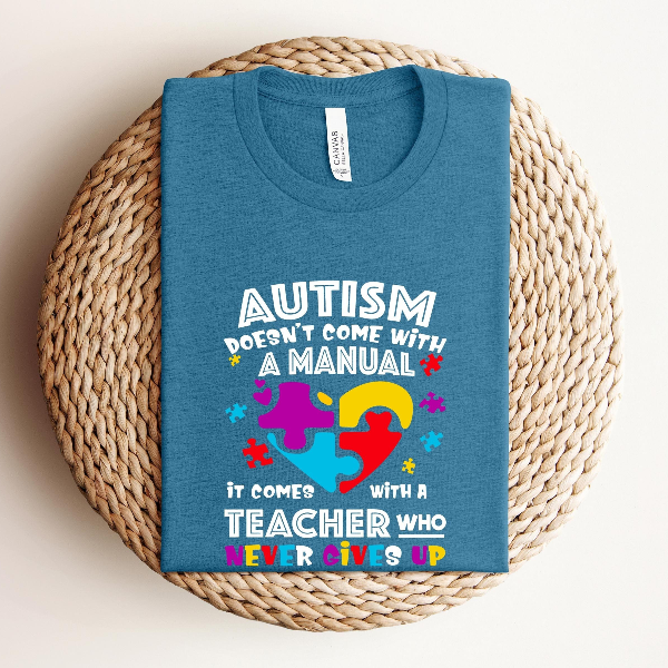 Seeing The World Differently Autism Awareness Shirt Special Education Teacher Tee Inclusive Gift