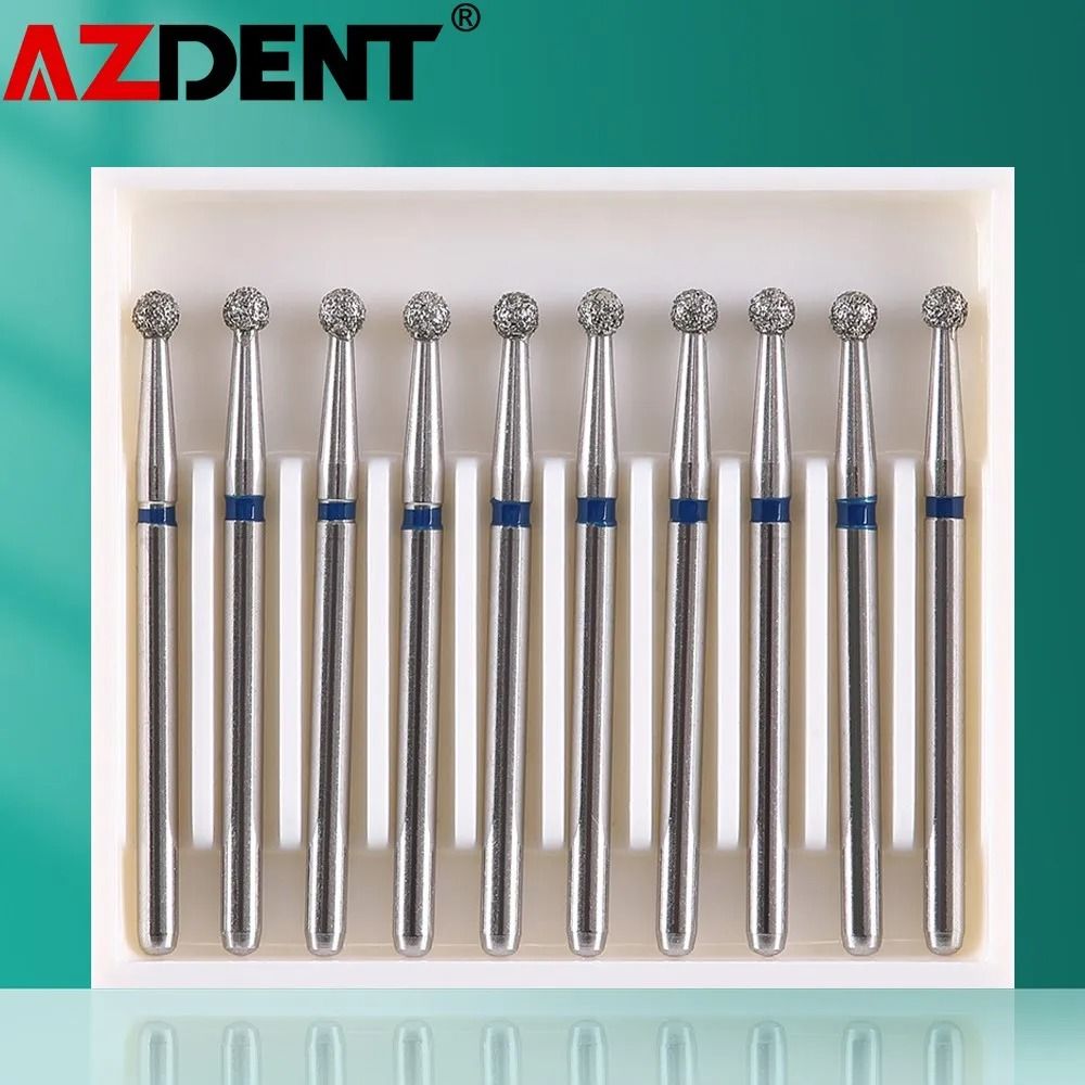 High-Speed Dental Diamond Burs – Round Ball Type