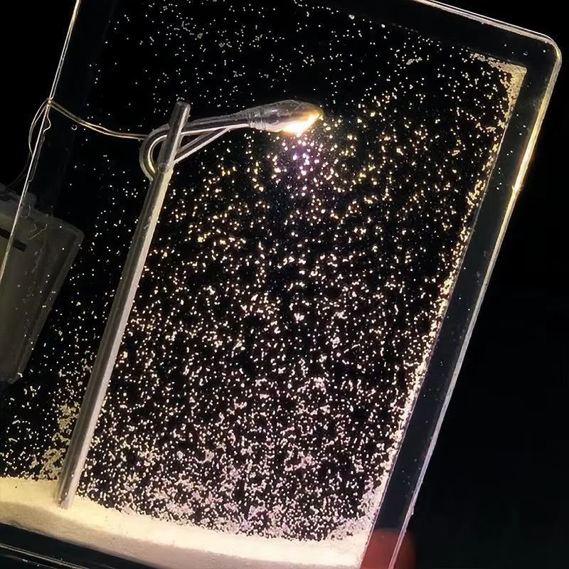 DIY Snow Scene Street Lamp Flowing Night Light Kit