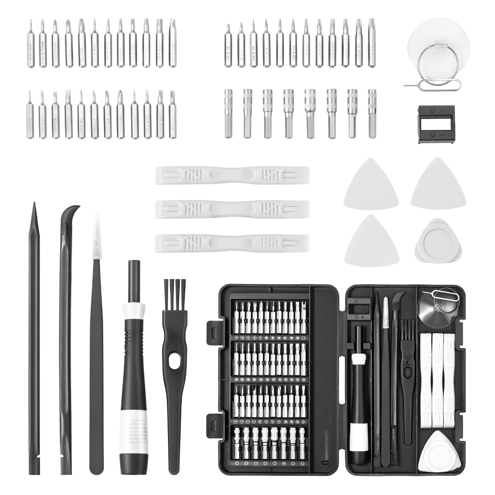 Tweezer for Men, Mini Repair Tool Kit, Small Precision Screwdriver Set for iPhone, MacBook, Laptop