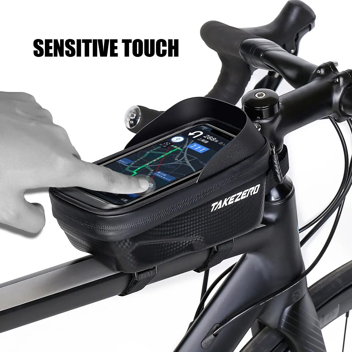 Aerodynamic Pro Series Hard Shell Bicycle Command Center