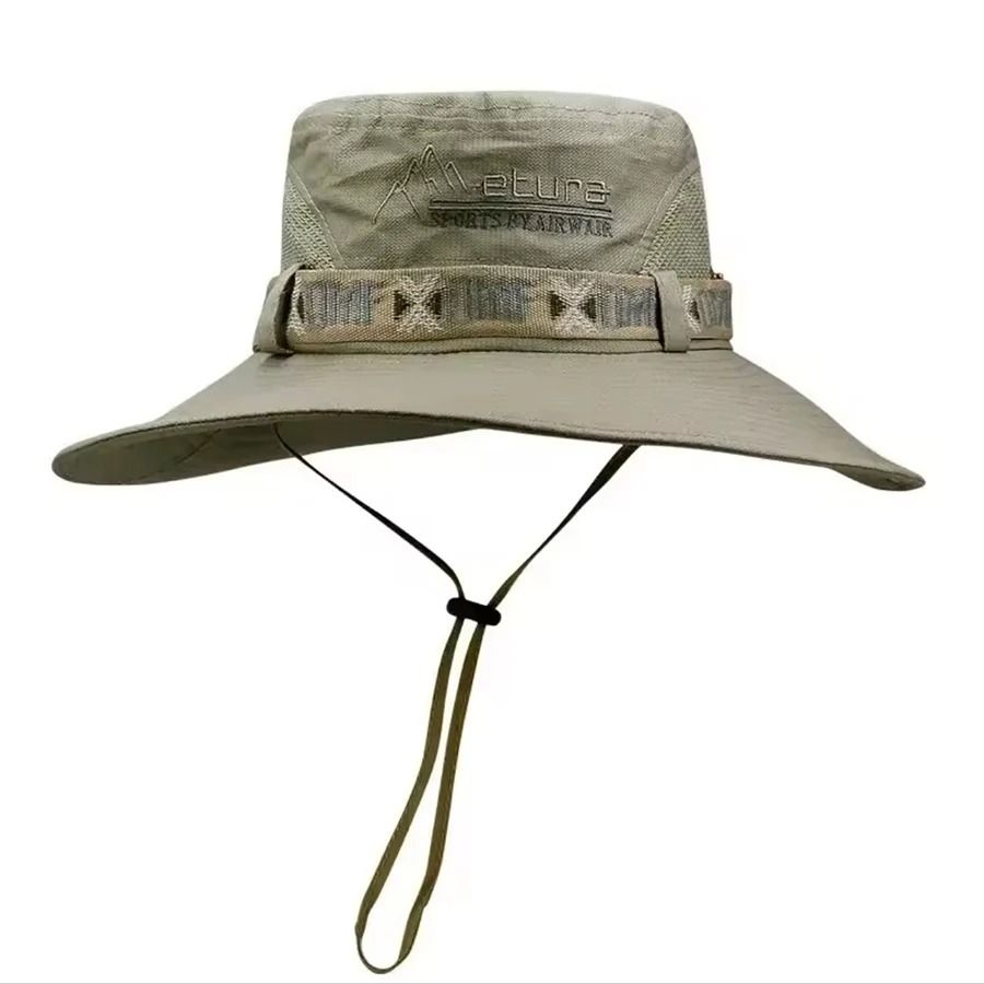 Adventure-Ready Wide Brim Safari Sun Hat