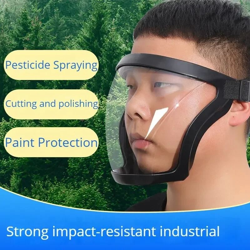High-Transparency Protective Face Shield