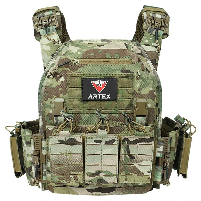Ranger Green Tactical Plate Carrier Vest