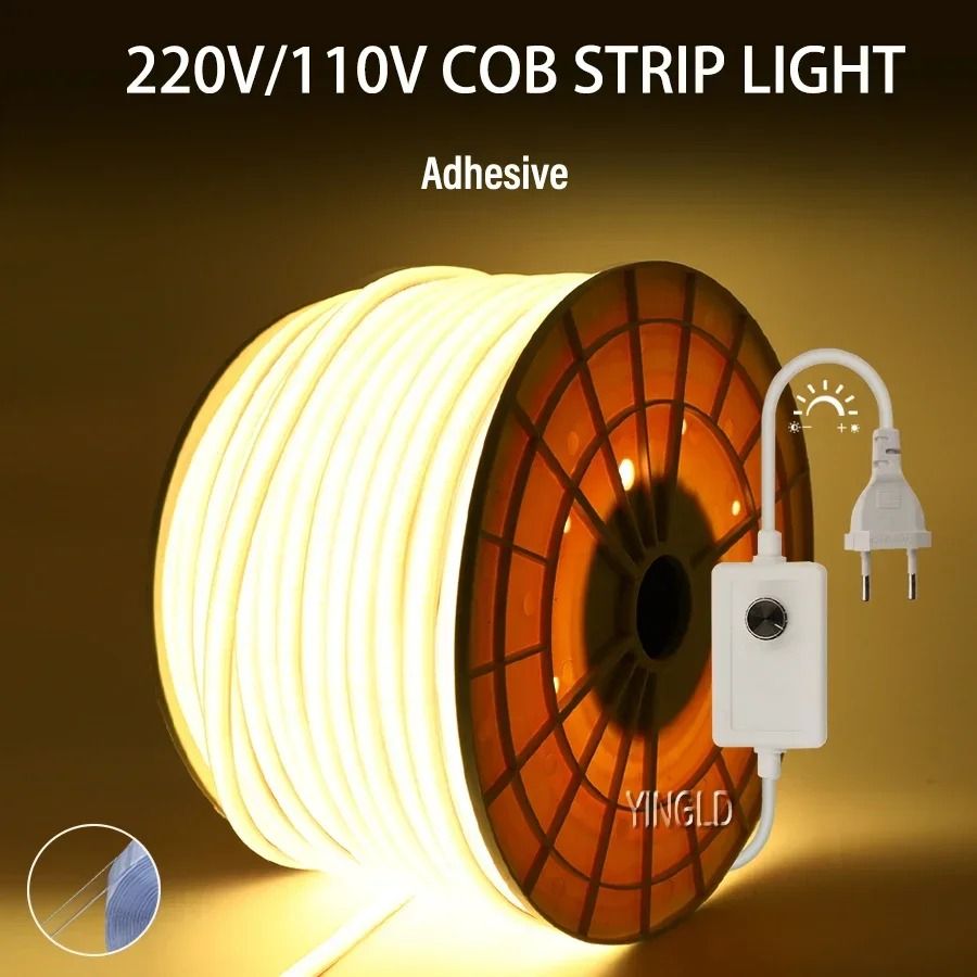 Flexible COB LED Strip Light for Indoor and Outdoor Lighting