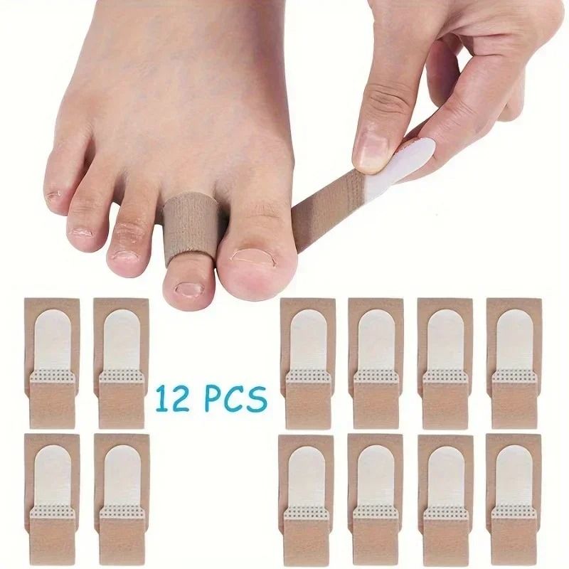 Reusable Hammer Toe Straightener & Splint Cushions for Crooked and Overlapping Toes