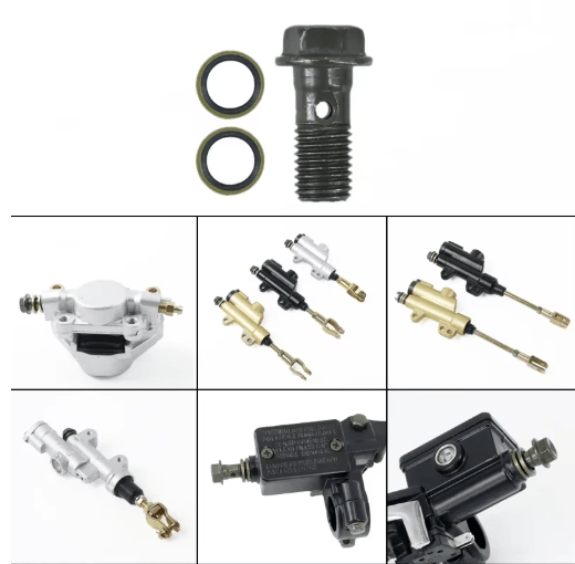 SteelFlex Universal M10 Hydraulic Brake & Clutch Line Hose