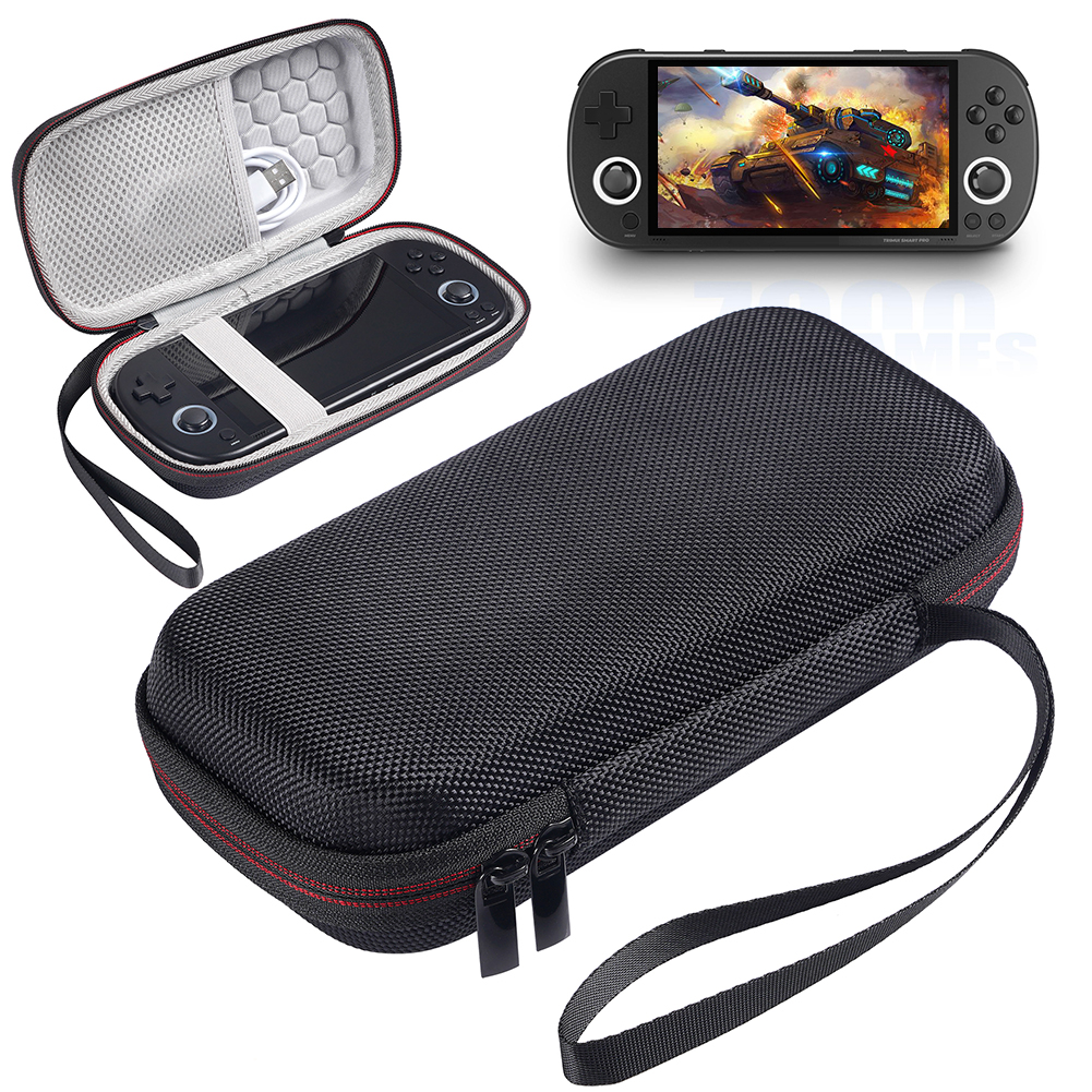 Portable Shockproof EVA Travel Case with Mesh Pocket for Gadgets