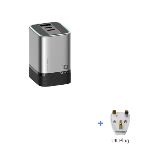 CUKTECH No.10 Ultra 120W GaN USB-C Multi-Port Fast Charging Adapter