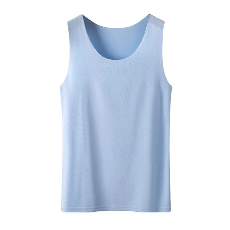 Women Ice Silk Seamless Racerback Tank Top