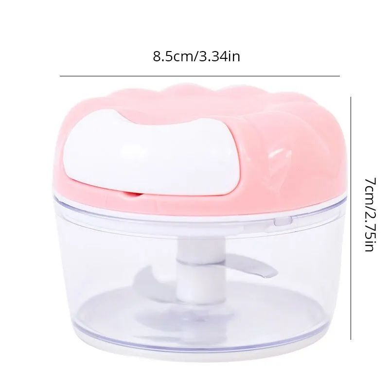 SwiftPull Manual Garlic Chopper – Hand Pull Food Chopper & Garlic Mincer