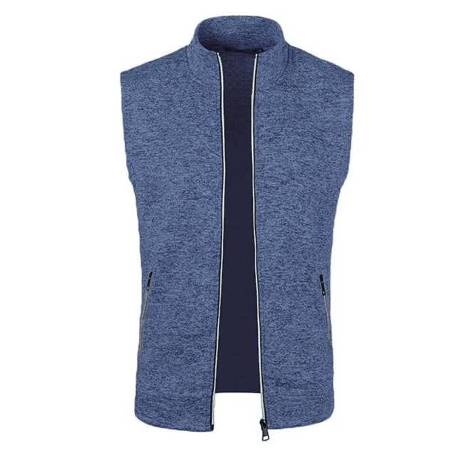 UrbanLayer Men Sleeveless Turtleneck Vest Jacket