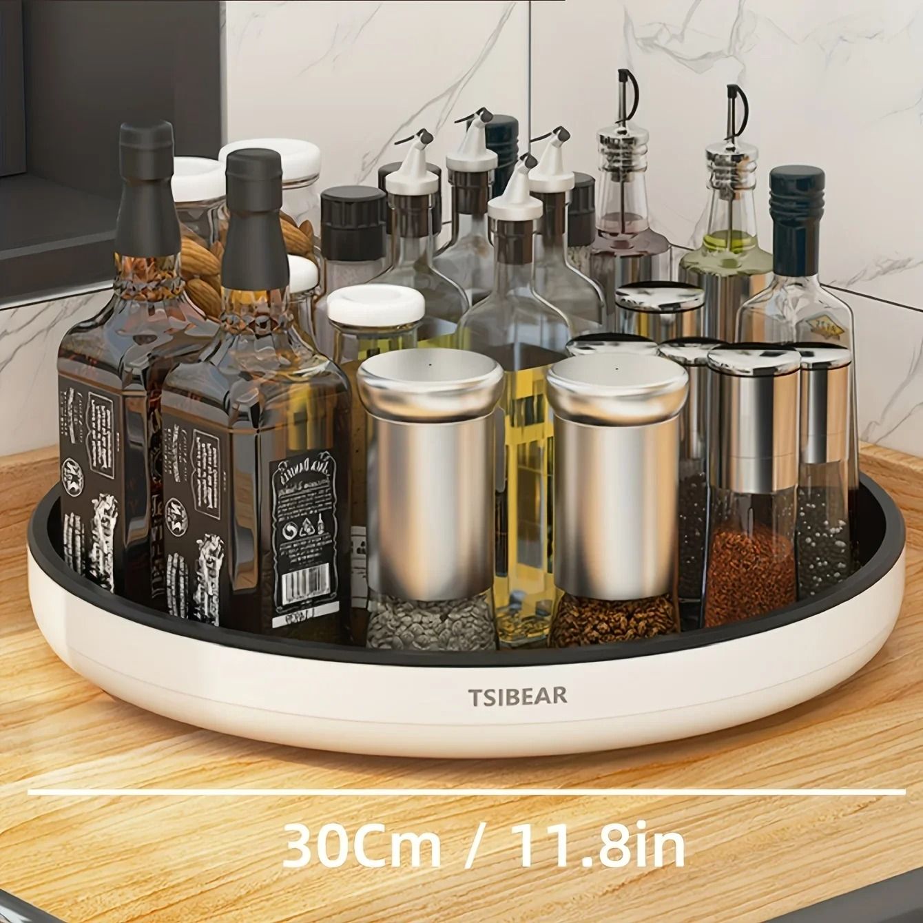360° Rotating Spice Turntable