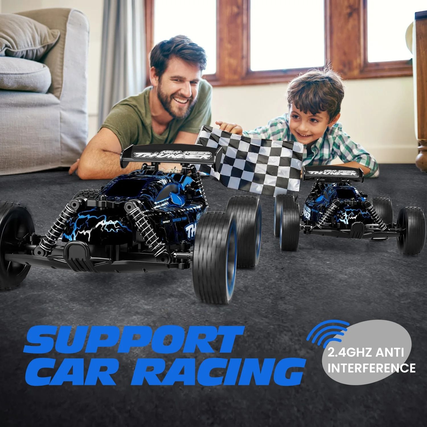 High Speed 1 18 RC Car 20kmh Remote Control Drift Car with Rechargeable Battery
