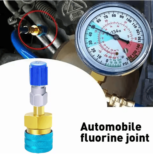 AC Refrigerant Adapter Coupler R1234YF to R134A R12 to R134A Low Side Connector