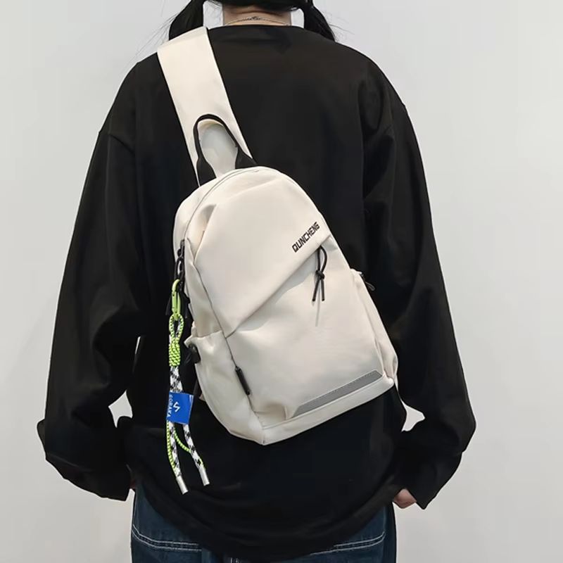 Lightweight Crossbody Chest Bag with Tablet Pocket for Sports Travel