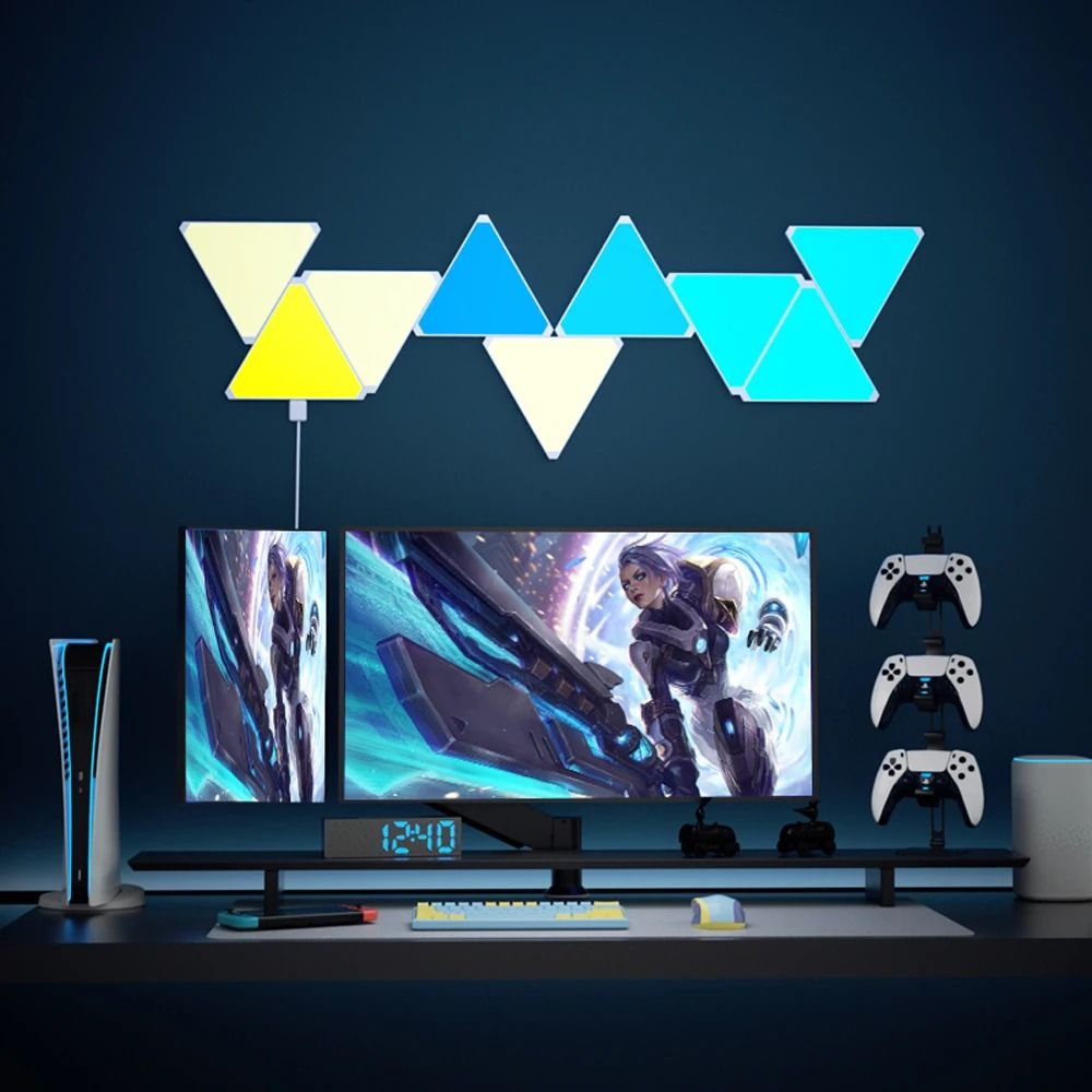 Smart RGB Color Mood Triangle Wall Light
