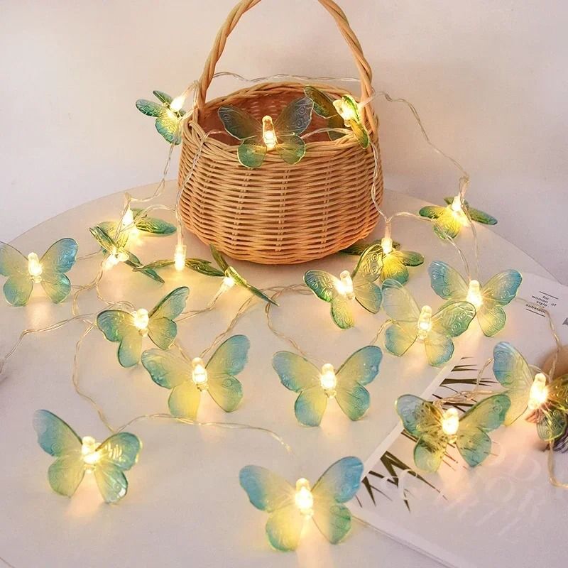 Dreamy Butterfly Wings Fairy Lights