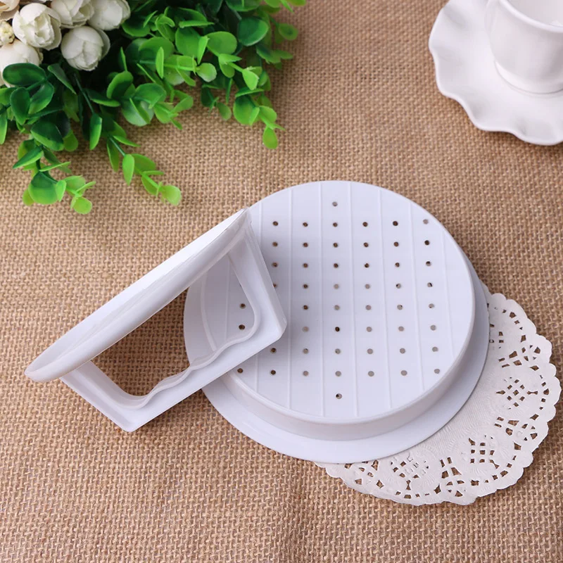 Meat Patty Press Kitchen Tool, Plastic Burger Maker Mould for Grill & BBQ