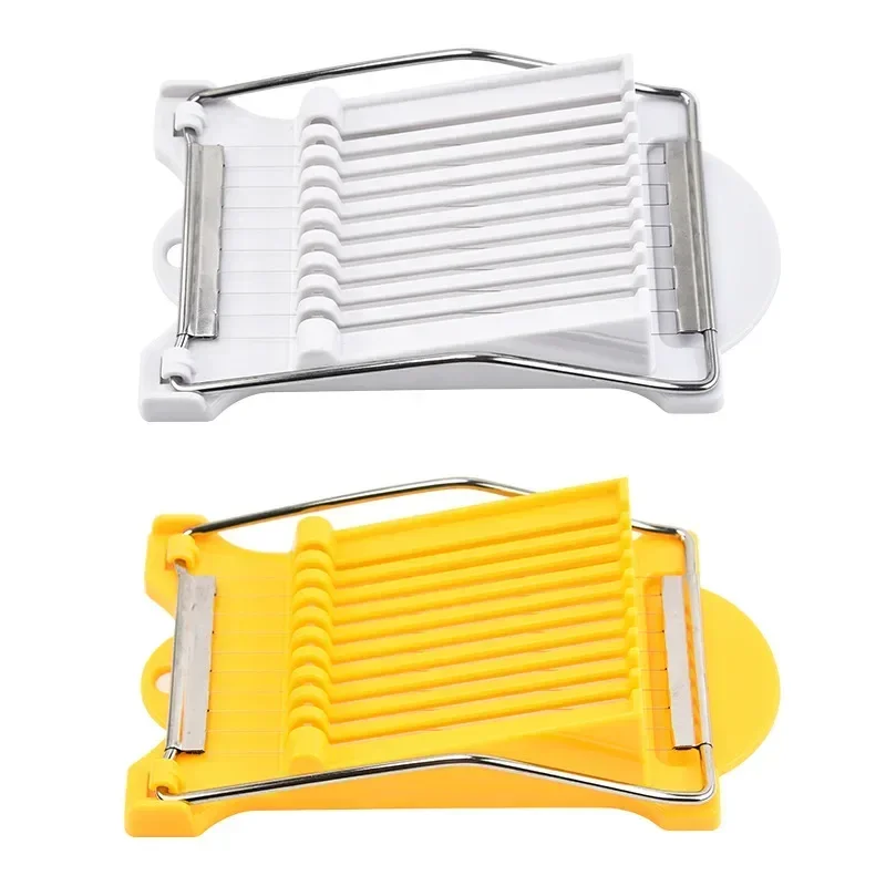 Stainless Steel Slicer Strip Cutter, Egg Slicer, Multi-Functional Kitchen Tool, Easy To Clean Fruit Divider, Sharp House