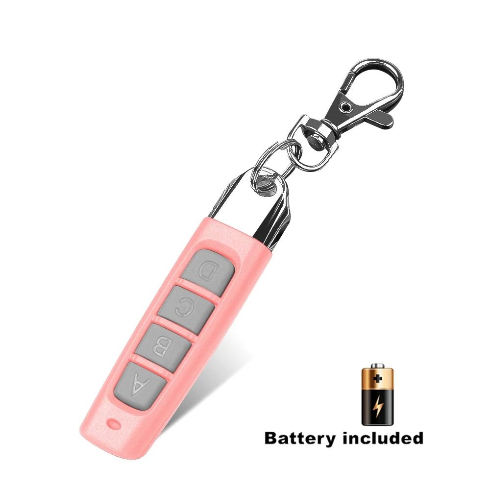 433MHz Garage Door Remote Control 4 Button Copy Remote Duplicator Key Fob