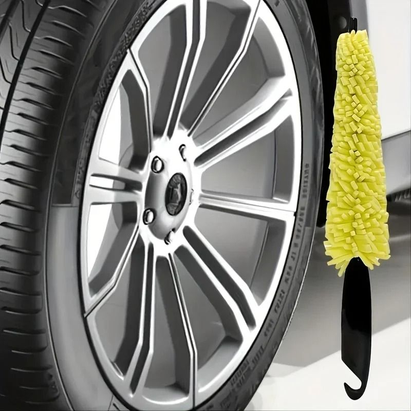 Tire Rim Cleaning Tool for Easy Car Wheel Maintenance