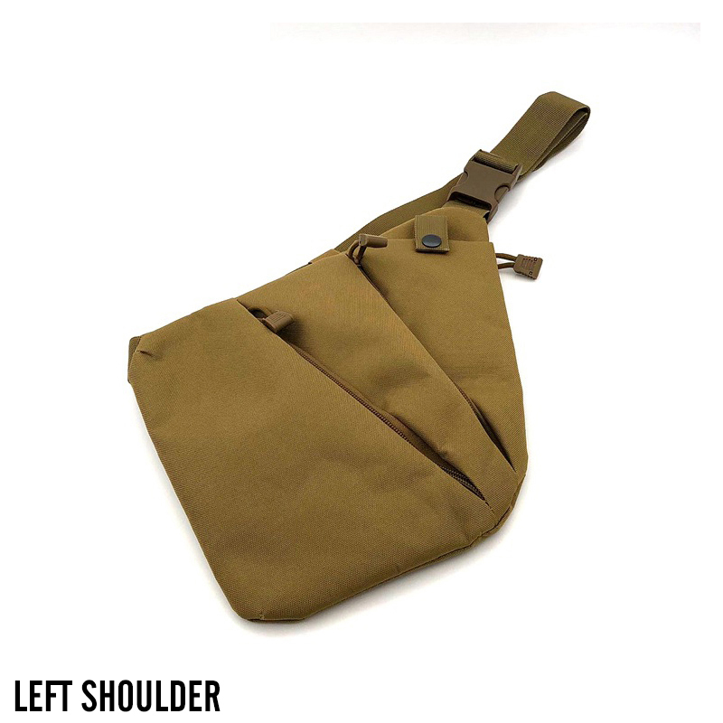 Concealed Carry Tactical Chest Bag Anti Theft Crossbody Holster Pack
