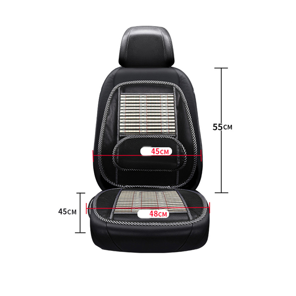 Ergonomic Bamboo Car Seat Pad