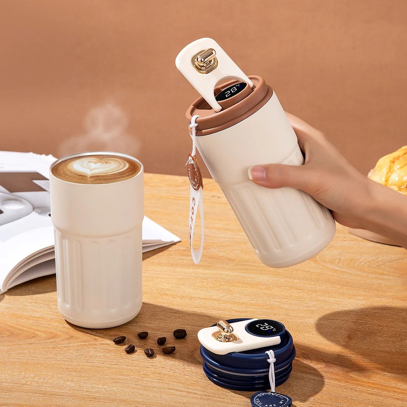 Stainless Steel Thermo Bottle With LED Temperature Display