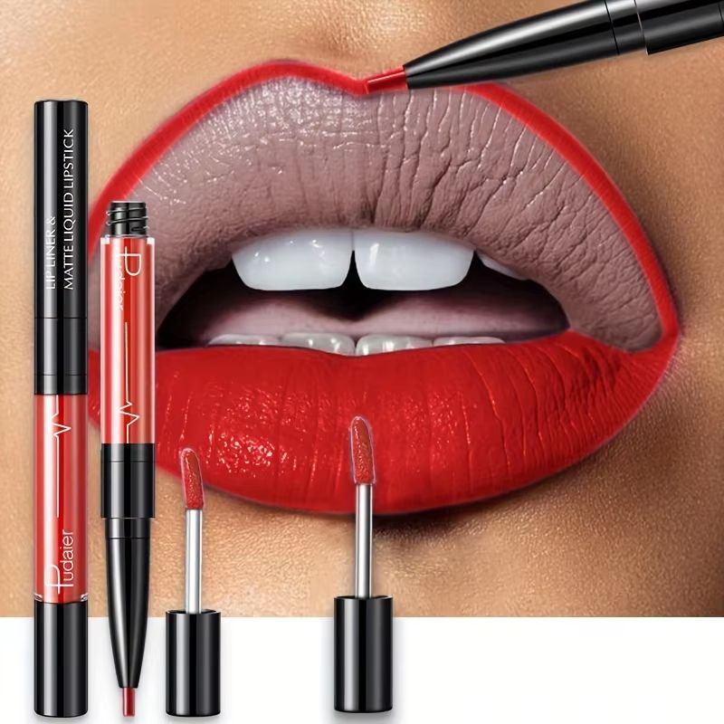 Ultra-Precise Waterproof High Pigment Lip Liner - Smooth, Sweatproof, Long-Lasting Lip Contour Pencil
