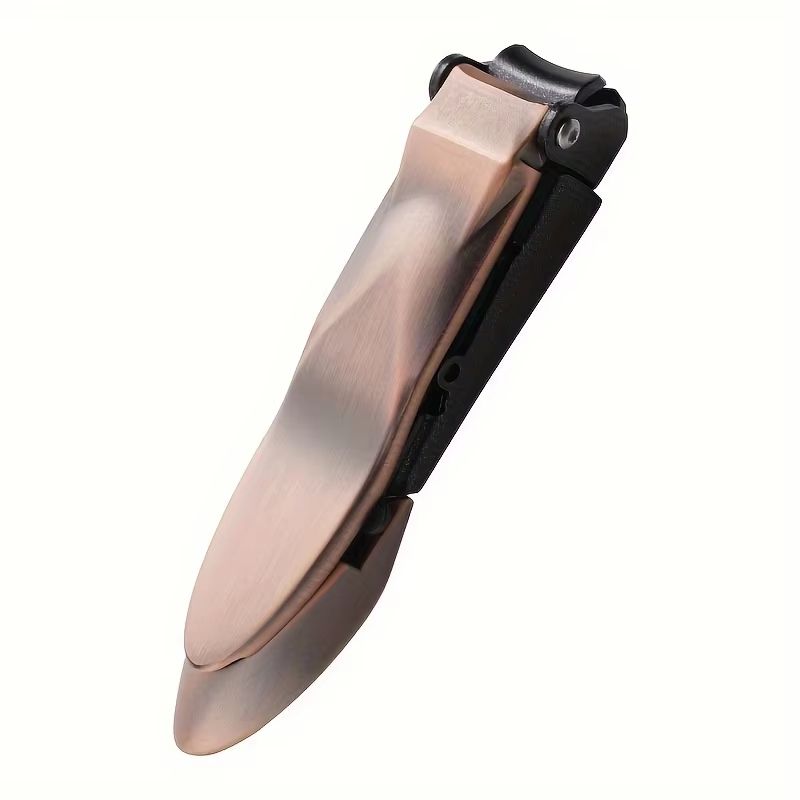Stainless Steel Nail Clippers – Sharp Edge Fingernail & Thick Toenail Trimmer