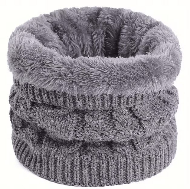 CozyFlex Thermal Winter Neck Scarf – Soft Windproof Neck Gaiter