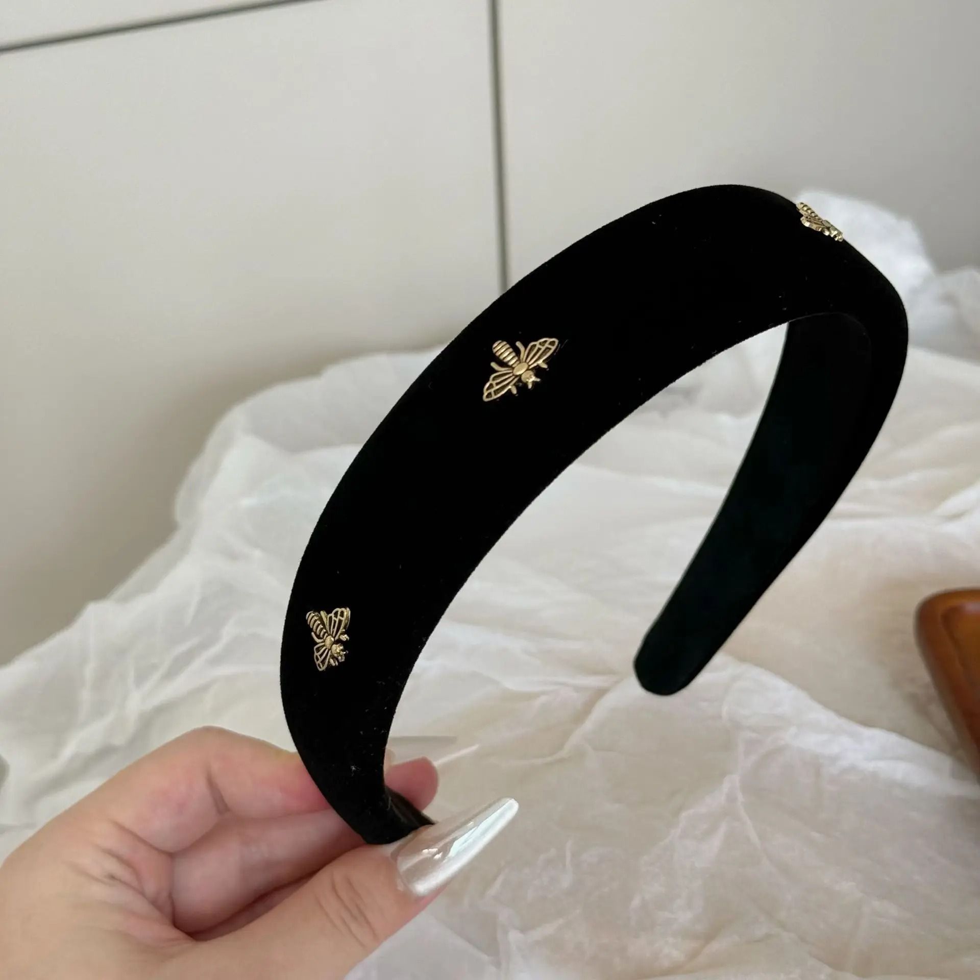 Velvet Bee Accent Hairband