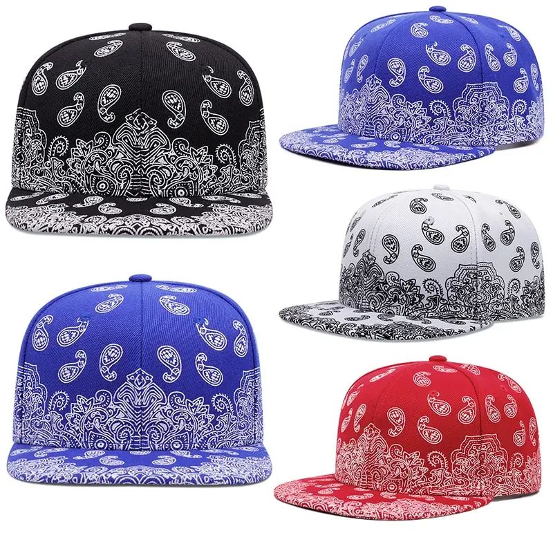 West Coast Cashew Flower Snapback Baseball Cap