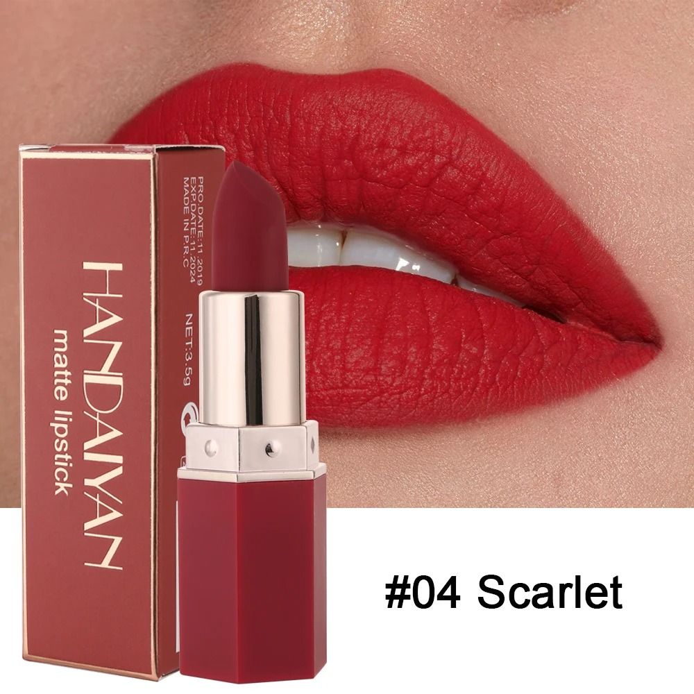 Velvet Matte Lipstick Set Long Lasting and Waterproof