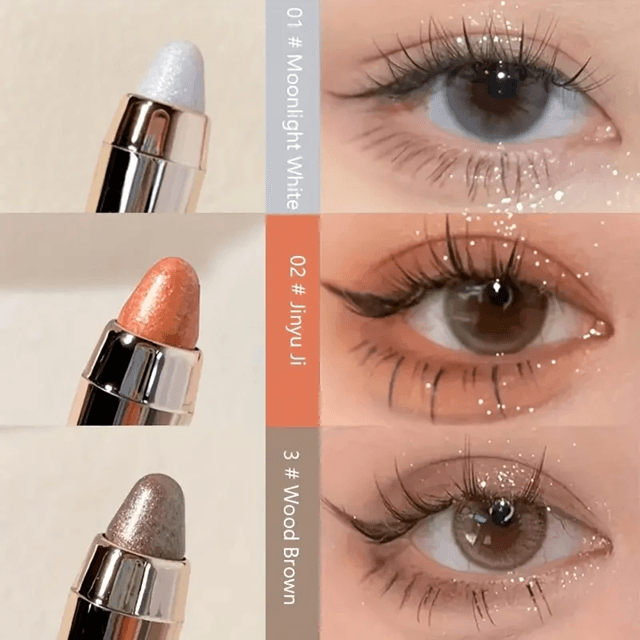 Double Sided Eyeshadow Stick Matte and Pearly Glow