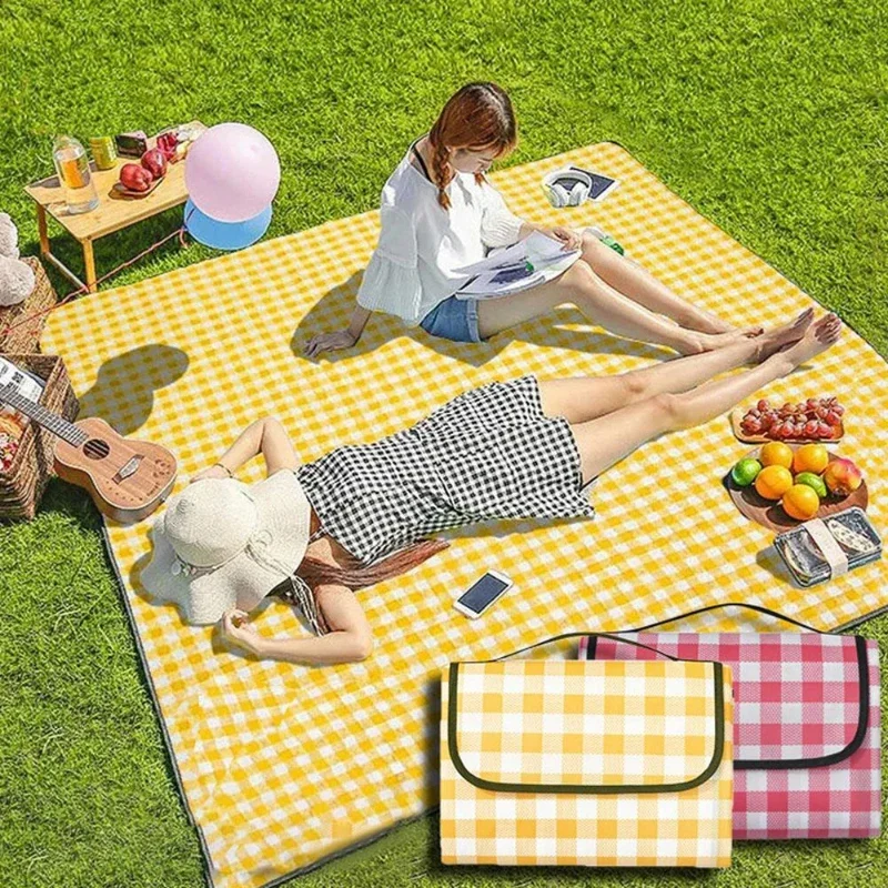 Portable Waterproof Camping Mat, Foldable Moisture-Proof Picnic Mat, Outdoor Mat for Camping