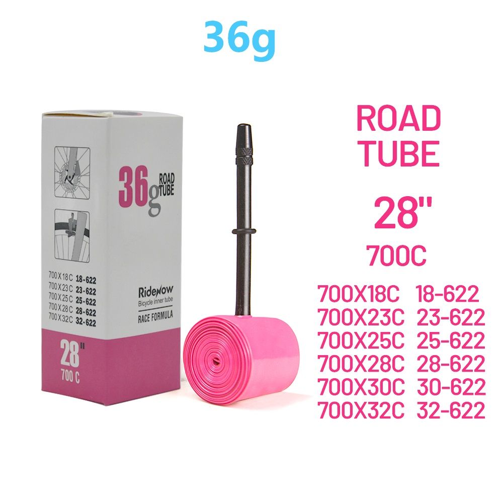Ultra-Light TPU Bike Inner Tube 700C, Fits 700x18–47C | Road & MTB Bicycle Tire Tube