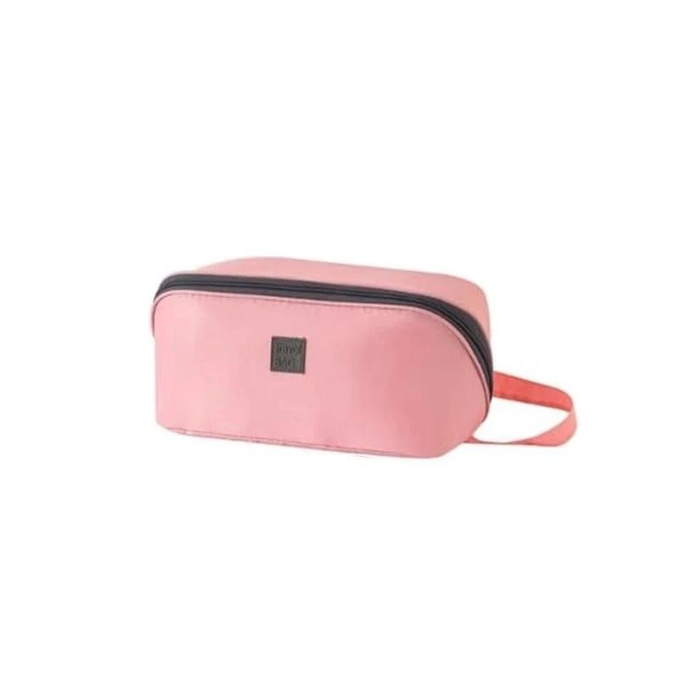 Travel Cosmetic Organizer Bag for Women – Compact & Waterproof Travel Essentials Case