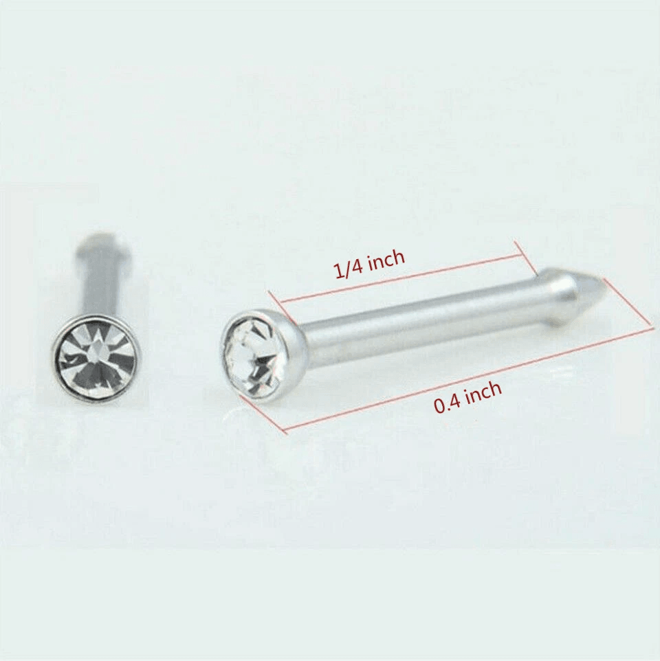 Disposable Piercing Gun Kit, Sterile Ear & Nose Piercing, Studs, Ear Rings, Safe Piercing Set
