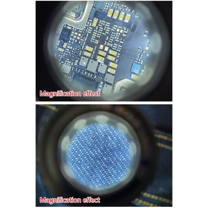 10X Handheld Magnifying Loupe with Scale