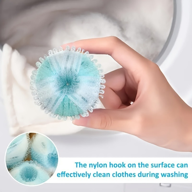Durable Reusable Pet Hair Removal Dryer Balls Non-Electric Lint Catcher for Laundry Washing Accessories