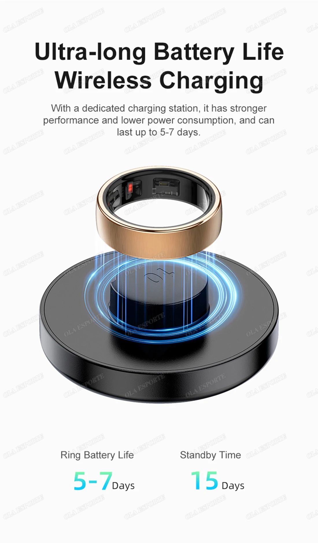 Waterproof Smart Health Ring