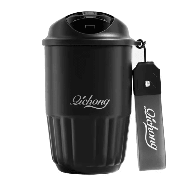 410ML Ceramic Liner Thermos Coffee Cup – Double Wall Stainless Steel Leakproof Travel Mug