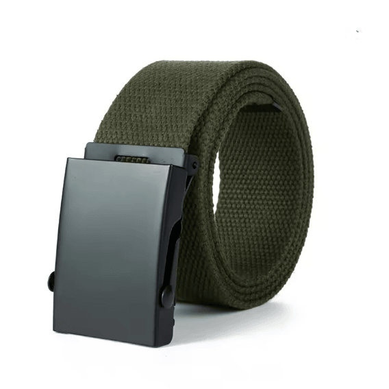 Unisex Canvas Webbing Belt Casual Jeans Waist Belt