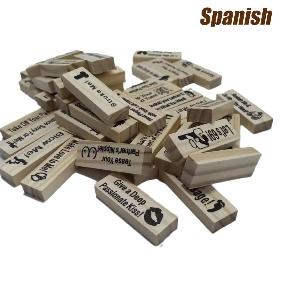 Couples Wooden Love Block Game